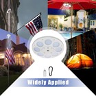 30Ft Black Telescopic Aluminum Flag Pole Kit w/ 136 LED Solar Light Outdoor Home — photo 10