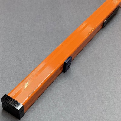 Barracuda Match Aluminium Queuekoffer - Orange & Schwarz - zwei Schlitze
