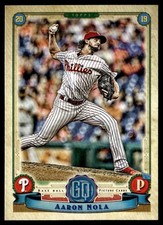 2019 Topps Gypsy Queen Aaron Nola Philadelphia Phillies #20