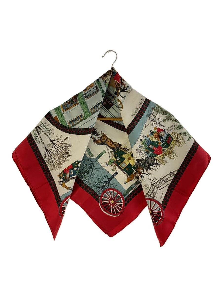 Vintage Hermes Silk Scarf Multicolor Women's Fashion Accessory