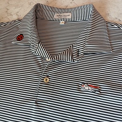 Scotty Cameron Black & White Flying Tour Rat Peter Millar Summer Comfort Polo 