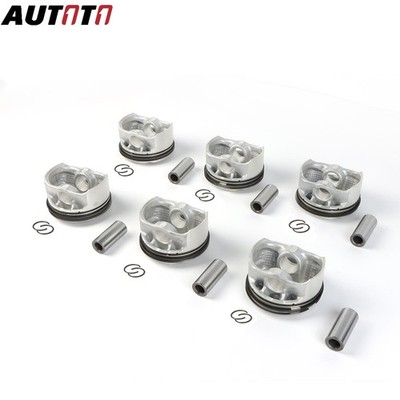 6x Pistons Rings Set Φ82mm CR 11:1 For BMW E60 E90 E92 323i 525i N52B25 2.5