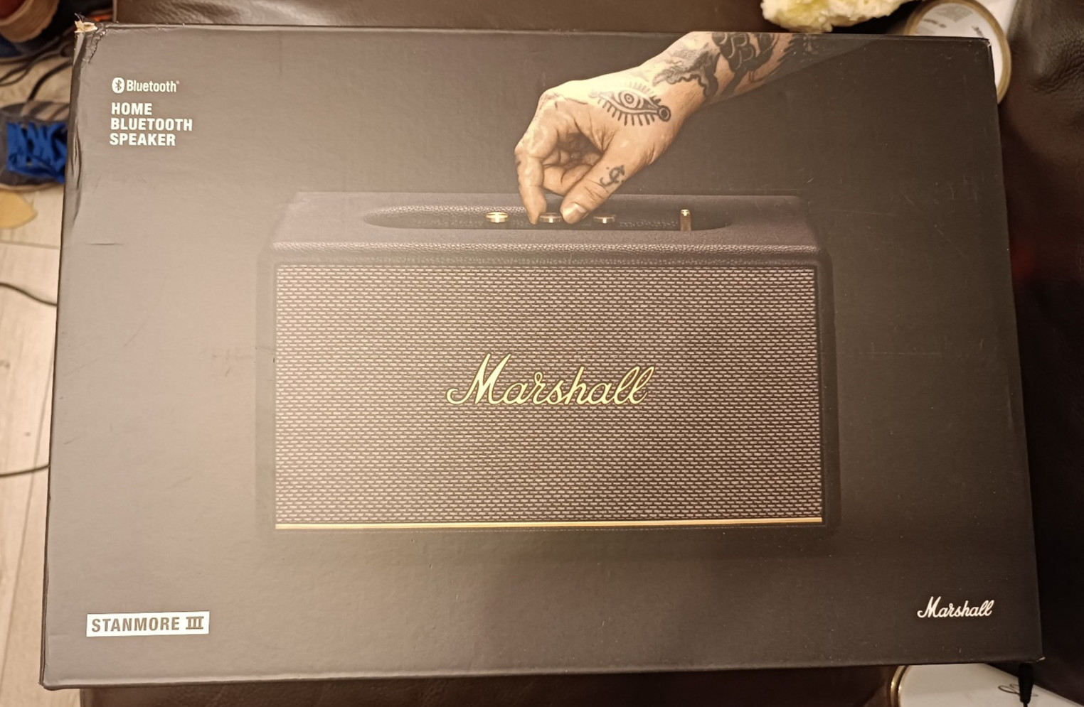 Enceinte Marshall Stanmore III Noir haute fidélité au design rock intemporel