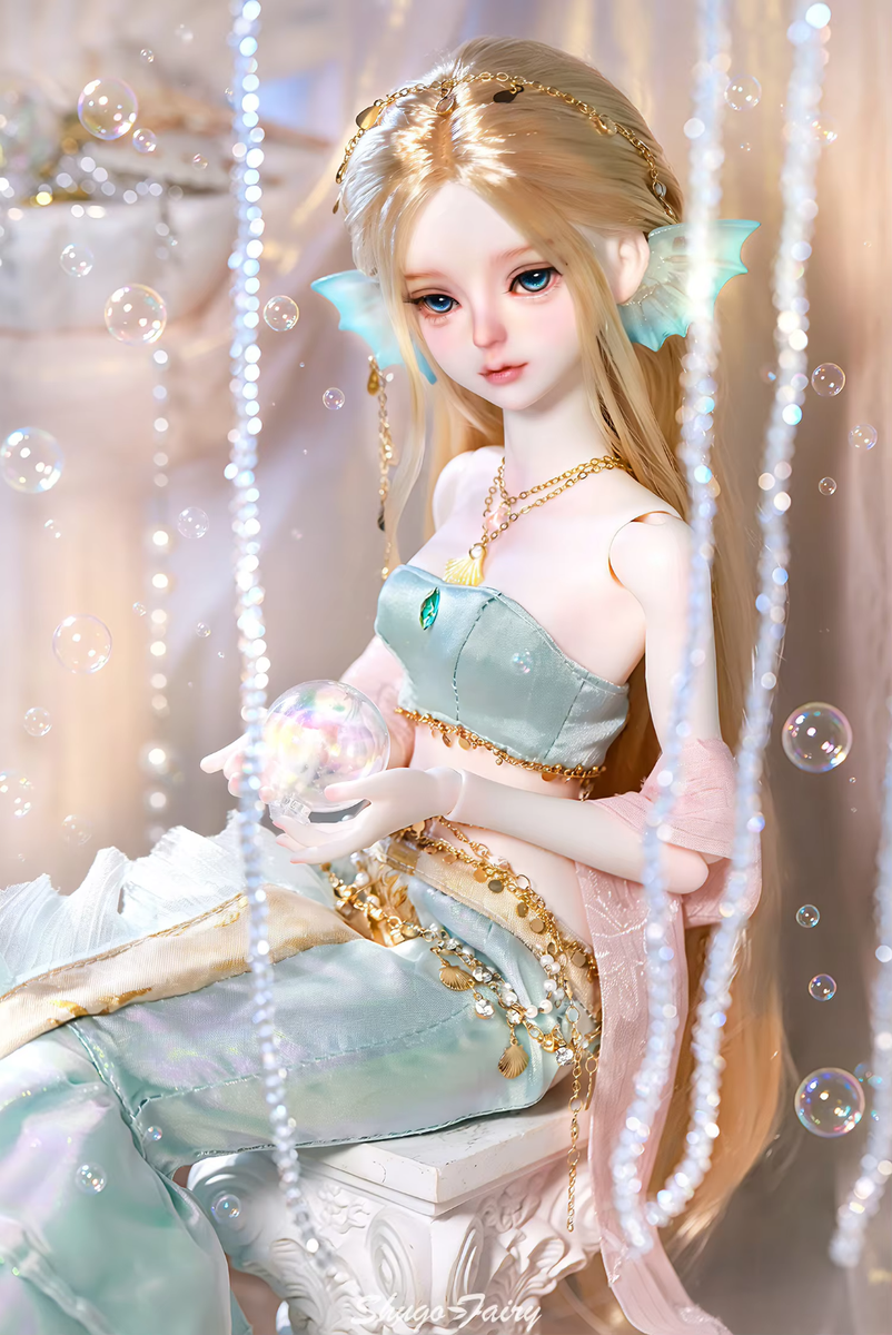 Handmade 1/4 Resin BJD SD Ball Joint Doll Women Girl Gift Posey 18