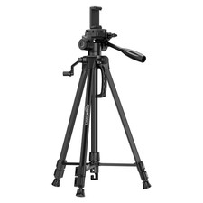 60 Inch Tripod for DSLR, Camera  Operating Height: 4.58 Ft. with 360  Ball Head