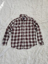 George Brand Men's Plaid Flannel Shirt. Size M