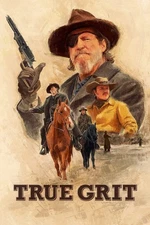 True Grit 8x12 Metal Movie Poster Sign [C] Jeff Bridges Hailee Steinfeld