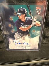 2024 Topps  Baseball Stars Autographs Dominic Canzone #/50  (AU, RC)