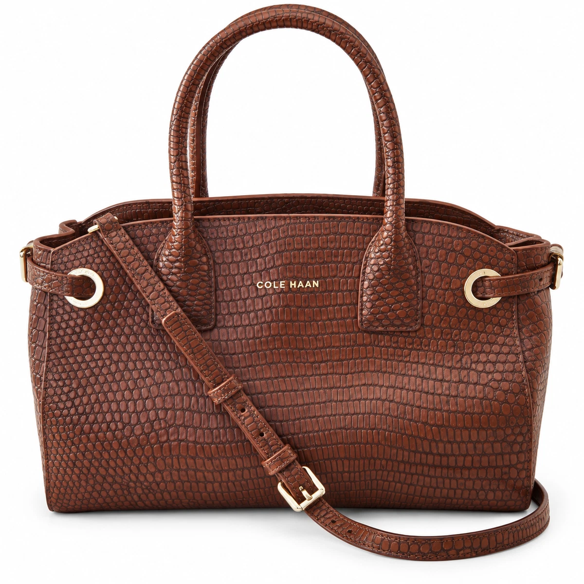 美品 COLE HAAN ガブリエラ ウィーブ 本革トートバッグ 牛革 ブラウン Cole Haan Leather Tote Bags for Women for sale | eBay