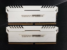 Corsair Vengeance RGB White DDR4 16GB 2x8GB 3200mhz CMR16GX4M2C3200C16W 