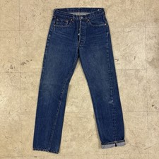 Levis 501 Jeans 70s 80s Redline USA Vtg 28x31 Dark Selvedge Tag Sz 30x36 W28