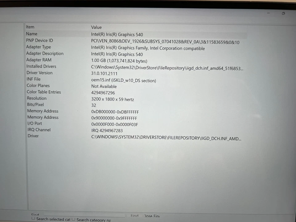 Dell XPS 13 9350 i7-6560U 2.20GHz 16GB SSD 512GB Touchscreen WIn 11 Pro *READ - Image 3 of 4