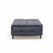 Square Coffee Table Ottoman,Lift Top Square Ottoman with Storage for Living Room