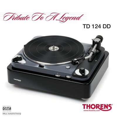 Thorens Presents Tribute To A Legend Thorens TD 124 DD 180G 2LP Vinyl Gatefold