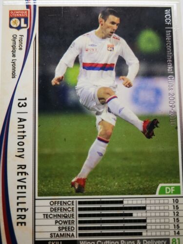 Panini 2009-10 WCCF IC carte card soccer OL Lyon 150/384 Anthony Reveillere - Imagen 1 de 2