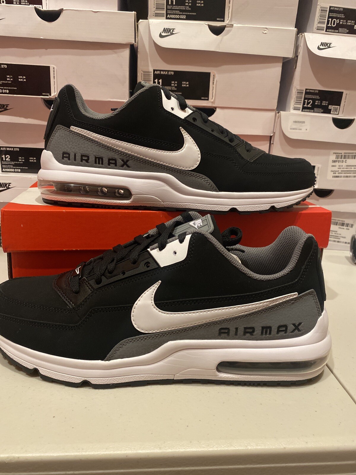 air max ltd 3 black cool grey white