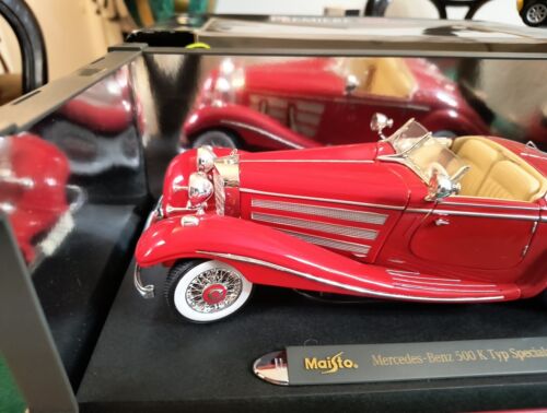 Maisto 1/18 Mercedes Benz 500k Typ Special Roadster 1936 - Foto 2 di 10