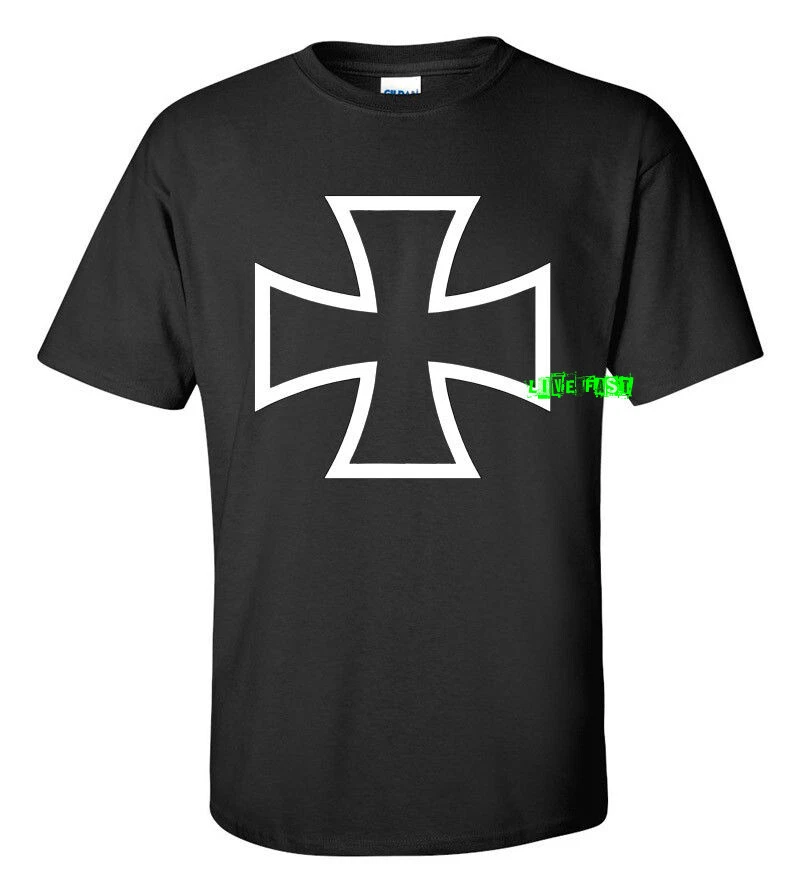 iron cross t shirt products for sale | eBay