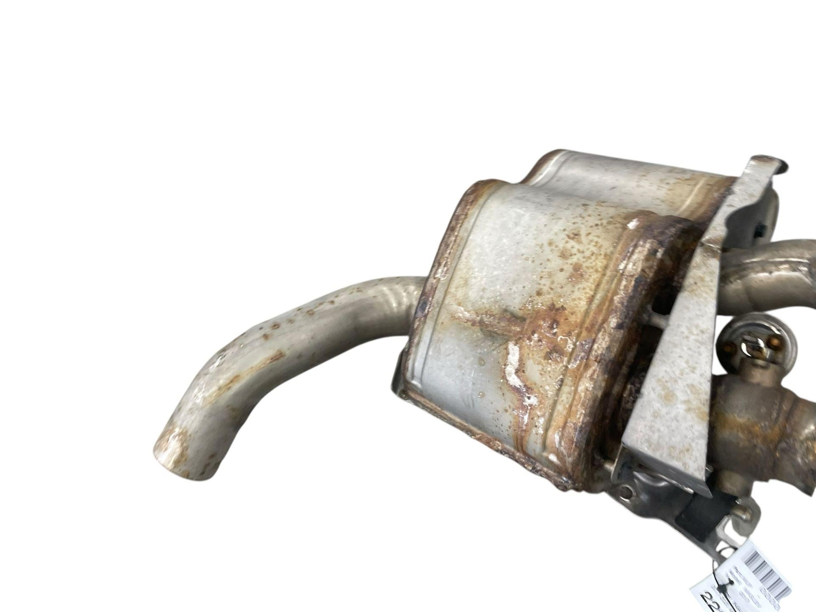 2017 2018 2019 2020 MASERATI LEVANTE REAR LEFT SIDE MUFFLER 670039448 *CUT* OEM