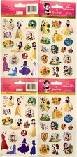 SANDYLION DISNEY Snow White PRINCESS STICKERS 4 SHEET STICKER PACK