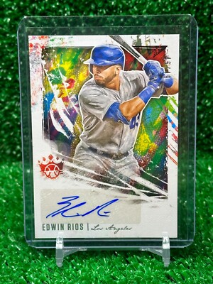 2020 Diamond Kings Signatures Auto Holo Silver #DKS-ER Edwin Rios #'d ...