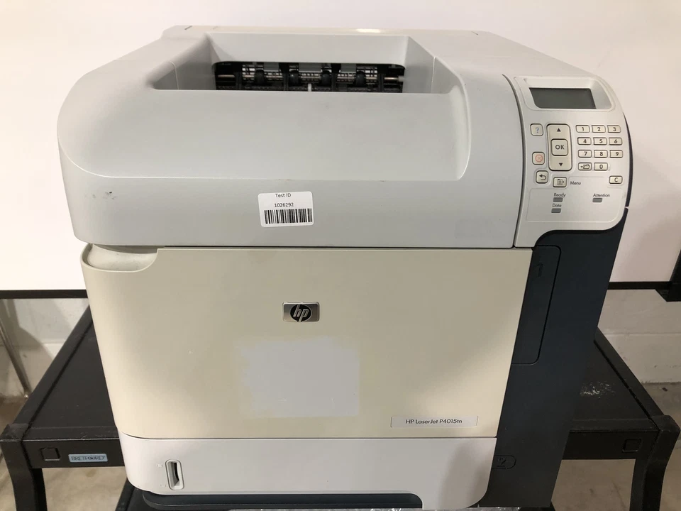 HP LaserJet Monochrome P4015tn WorkGroup Printer W/ 50% Toner 150K Page Count - Image 4 of 4