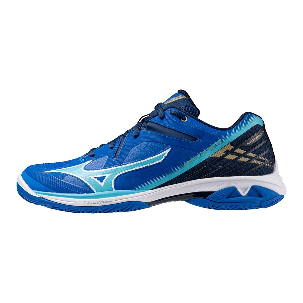 MIZUNO Wave Claw 3 FIT 71GA2442 01 White Blue Navy Width 2E