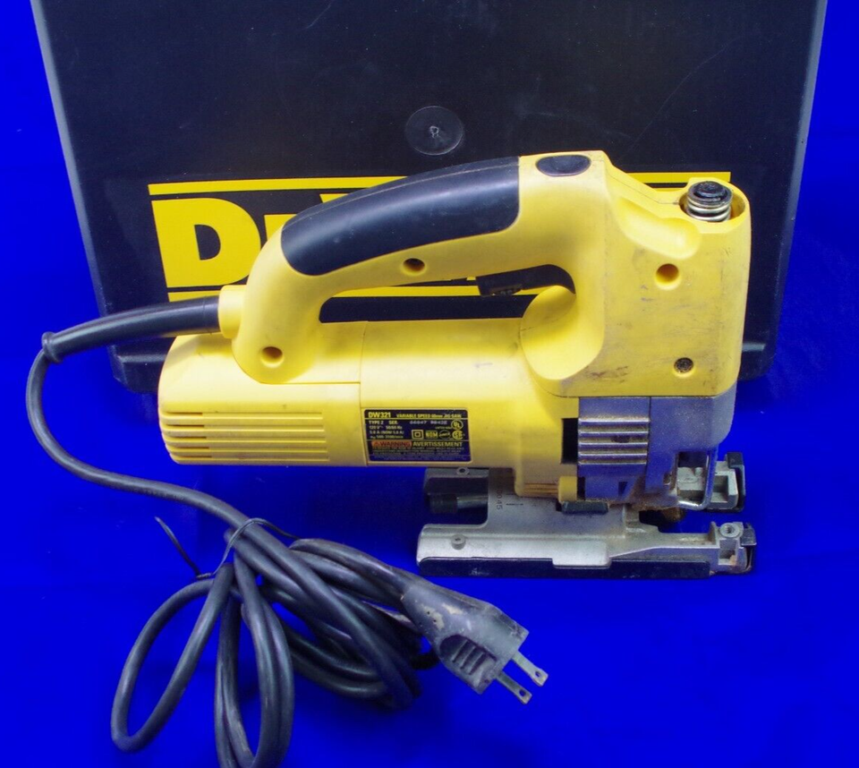 DeWalt DW321 Heavy Duty Corded Orbital Jig Saw Variable Speed See