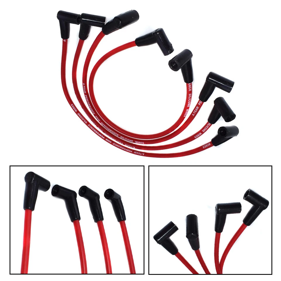 Spark Plug Wire Automotive High Voltage Ignition Wires For Mazda RX-8 1.3L 04-11 - Image 4 of 4