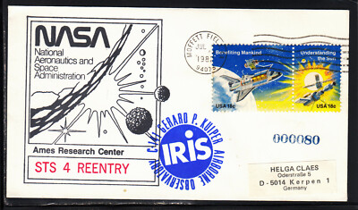 Space Shuttle STS-4 Reentry Ames Research Center, Moffett Field 04.07.82