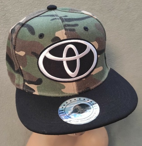 Toyota Hat Camo \u0026 Black Flat Bill 
