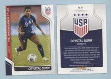 Crystal Dunn 2021 Panini Instant US WOMEN'S NATIONAL TEAM Card #18 USA/ USWNT