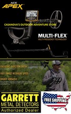 GARRETT ACE APEX MULTI-FREQUENCY METAL DETECTOR Z-LYNK WIRELESS SEARCHCOIL