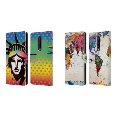OFFICIAL MARK ASHKENAZI POP CULTURE LEATHER BOOK WALLET CASE FOR ONEPLUS PHONES