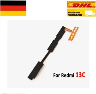 MARKENLOS Xiaomi Redmi 13C Power & Lautstärke Flexkabel Volume Button Flex