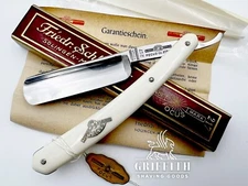 Unused NOS Friedrich Schlemper FOCUS Solingen Straight Razor - New SEALED RARE