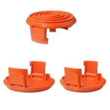 3 Pack WA0007 50022833 Replacement Spools Cap Compatible with Worx WG116 WG119