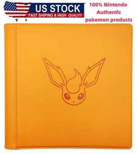 Pokemon S-Chinese Sealed Gift Box Flareon Eevee GX theme 480 slots Card Binder