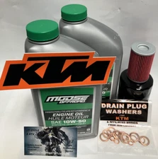 Full Synthetic Oil Change Kit for KTM 620 Duke 625 SMC 640 Duke LC4