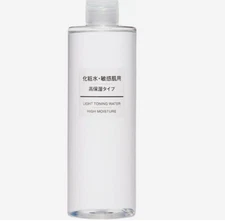 MUJI Light Toning Water light moisture 400ml toner sensitive skin