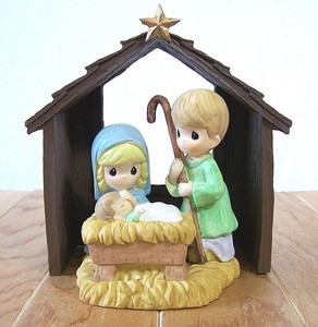 precious moments nativity dolls