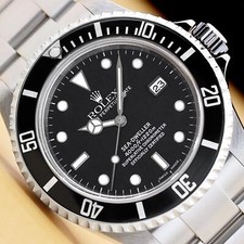 Rolex Sea-Dweller Men's Black Watch 