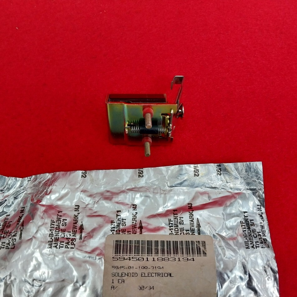 SOLENOID, ELECTRICAL NSN 5945-01-188-3194 BICON 24V | eBay