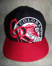 Colorado Rockies cap hat adult fitted size 7-3/8 59Fifty New Era MLB