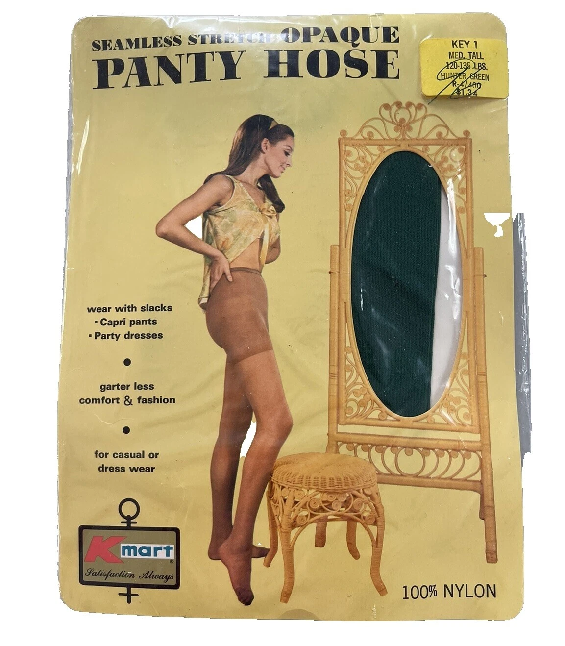 1970s Vintage Pantyhose & Stockings for Women