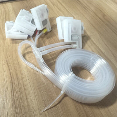 1 Set Ink Dampers Ink Sac for A3 1390/1800 DTF T-shirt Printer 6Pcs with tube