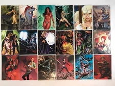 WOMEN OF DYNAMITE SDCC by Breygent 2014 Complete BASE CARD SET (18) Red Sonja