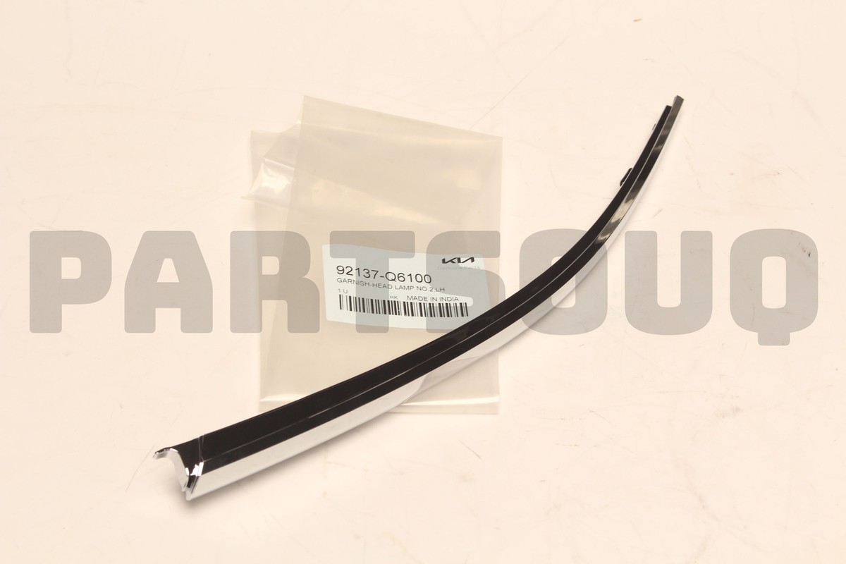 92137Q6100 Genuine Hyundai / KIA GARNISH-HEAD LAMP NO.2,LH | eBay