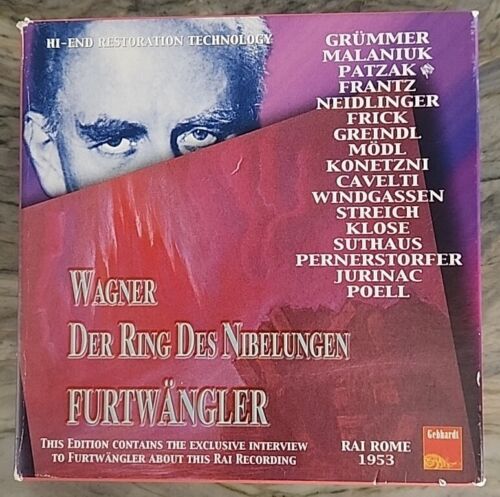 Richard Wagner: Der Ring Des Nibelungen (12 CD Set, 2005) Wilhelm Furtwangler - 第 1/8 張圖片