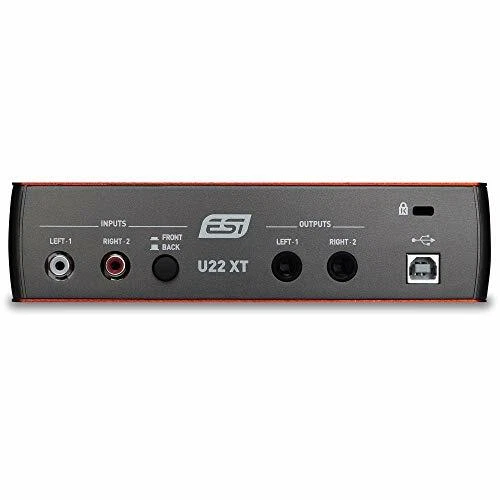 ESI U22 XT 2IN / 2OUT Professional 24bit USB Audio Interface w/ Tracking NEW - Image 3 of 3